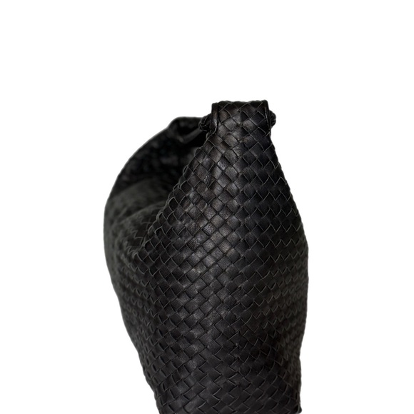 Bottega Veneta Nappa Intrecciato Sloane Hobo Ferro Black - Picture 5 of 11